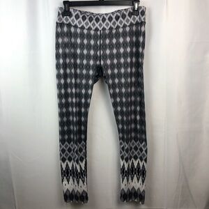 PRANA Size Medium Graphic Leggings. EUC.